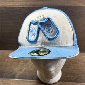 New Era Yankees North Carolina Blue and White Men's Cap